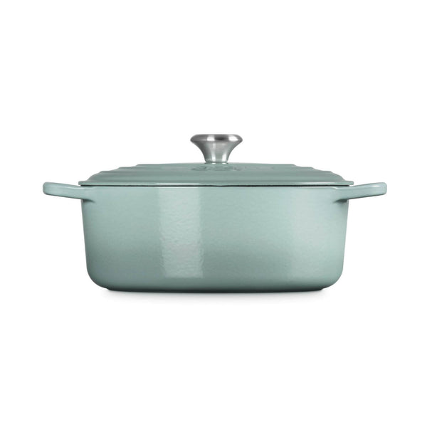 Le Creuset Signature 29cm Cast Iron Oval Casserole - Sea Salt