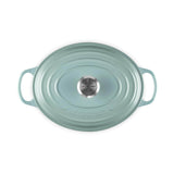 Le Creuset Signature 29cm Cast Iron Oval Casserole - Sea Salt