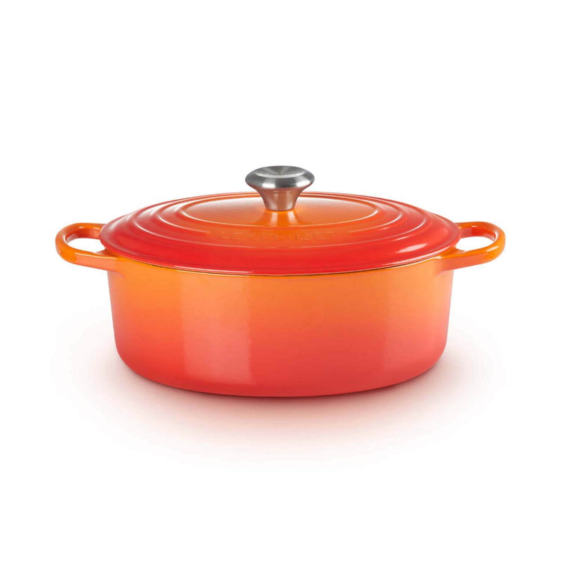 Le Creuset Signature Cast Iron 31cm Oval Casserole - Volcanic