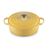 Le Creuset Signature Cast Iron 30cm Round Risotto Pot / Casserole - Camomille