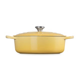 Le Creuset Signature Cast Iron 30cm Round Risotto Pot / Casserole - Camomille