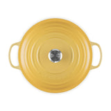 Le Creuset Signature Cast Iron 30cm Round Risotto Pot / Casserole - Camomille