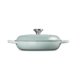 Le Creuset Signature Cast Iron 26cm Shallow Casserole - Sea Salt