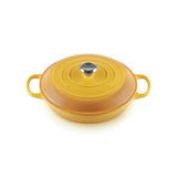 Le Creuset Signature Cast Iron 30cm Shallow Casserole - Nectar