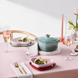 Le Creuset Cast Iron  Heart Shape Casserole Dish - Sea Salt