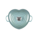 Le Creuset Cast Iron  Heart Shape Casserole Dish - Sea Salt