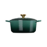 Le Creuset Signature 24cm Cast Iron Christmas Noel Casserole - Artichaut