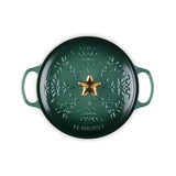 Le Creuset Signature  Cast Iron 24cm Christmas Noel Casserole - Artichaut