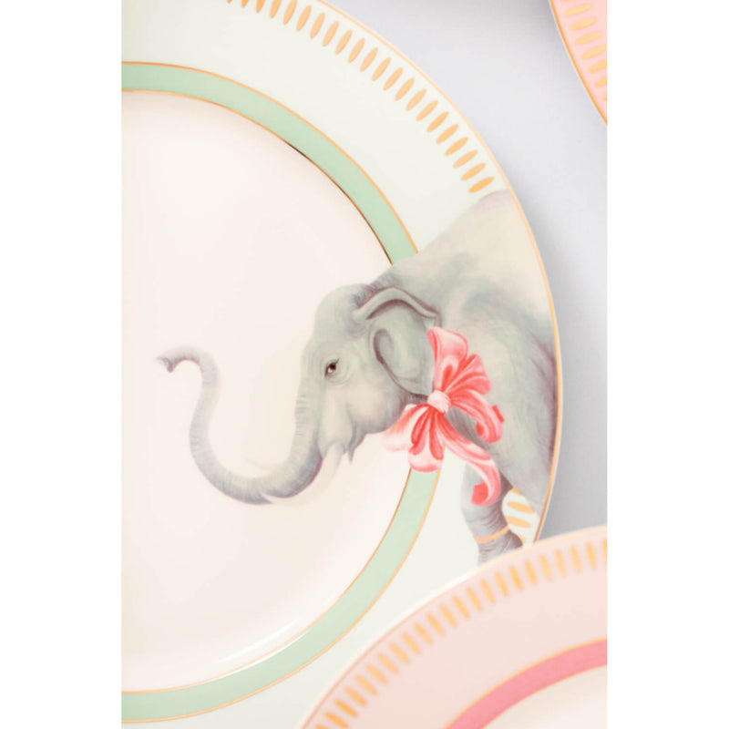 Yvonne Ellen 4-Piece Fine China Side Plates - Animal