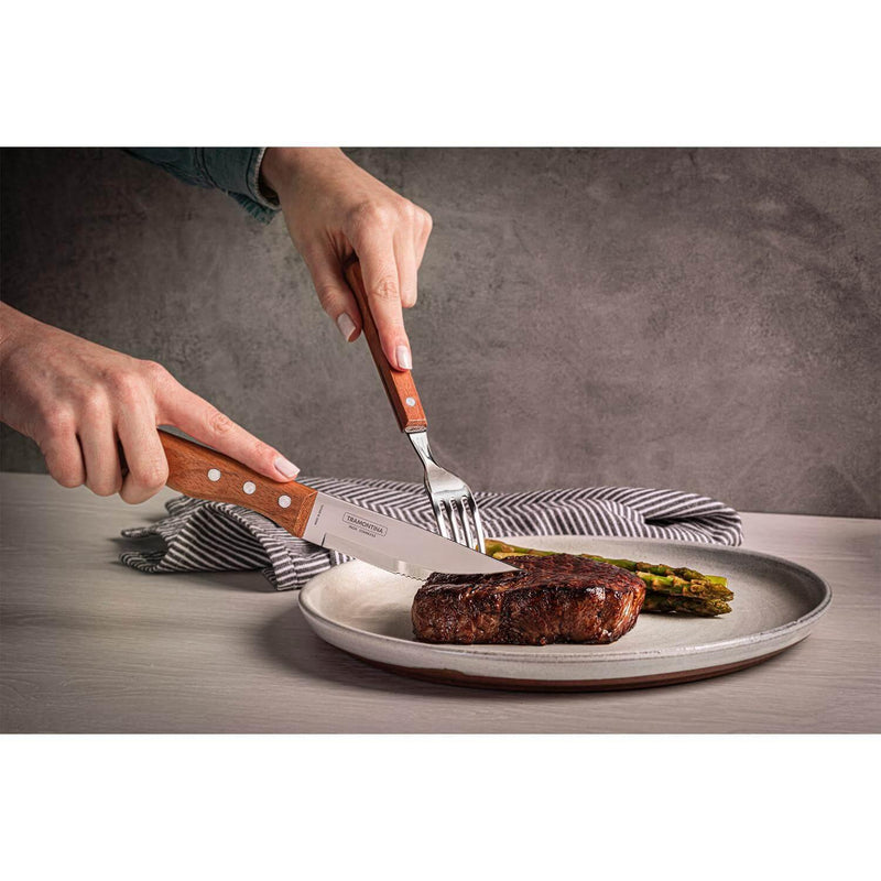 Tramontina Churrasco 4-Piece Jumbo Steak Knife Set