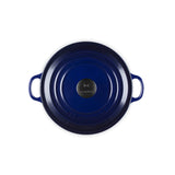 Le Creuset Signature 20cm Cast Iron Round Casserole - Indigo