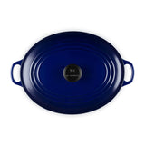 Le Creuset Signature 31cm Cast Iron Oval Casserole - Indigo