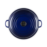 Le Creuset Signature 30cm Round Shallow Casserole - Indigo