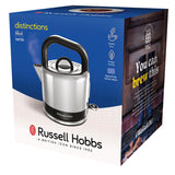 Russell Hobbs Distinctions 1.5 Litre Stainless Steel Kettle - Black