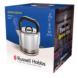 Russell Hobbs Distinctions 1.5 Litre Stainless Steel Kettle - Titanium