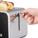 Russell Hobbs Distinctions 2 Slice Toaster - Black