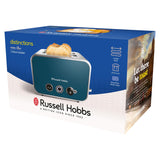 Russell Hobbs Distinctions 2 Slice Toaster - Ocean Blue