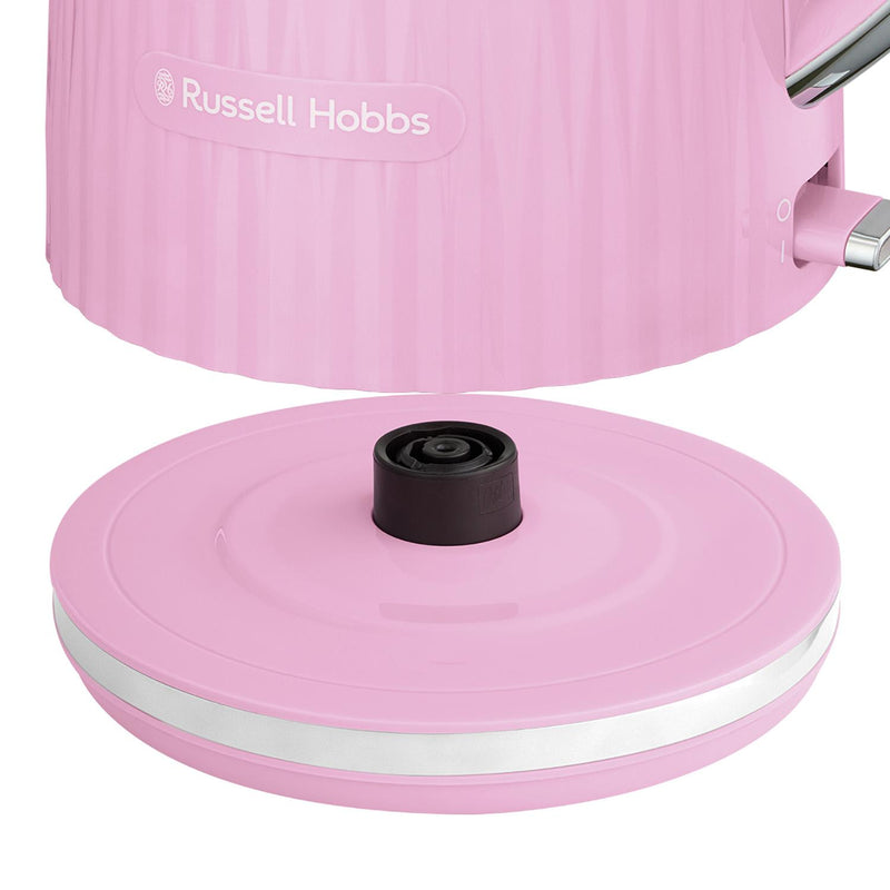 Russell Hobbs Eden 1.7 Litre Kettle & 2-Slice Toaster Set - Raspberry Pink