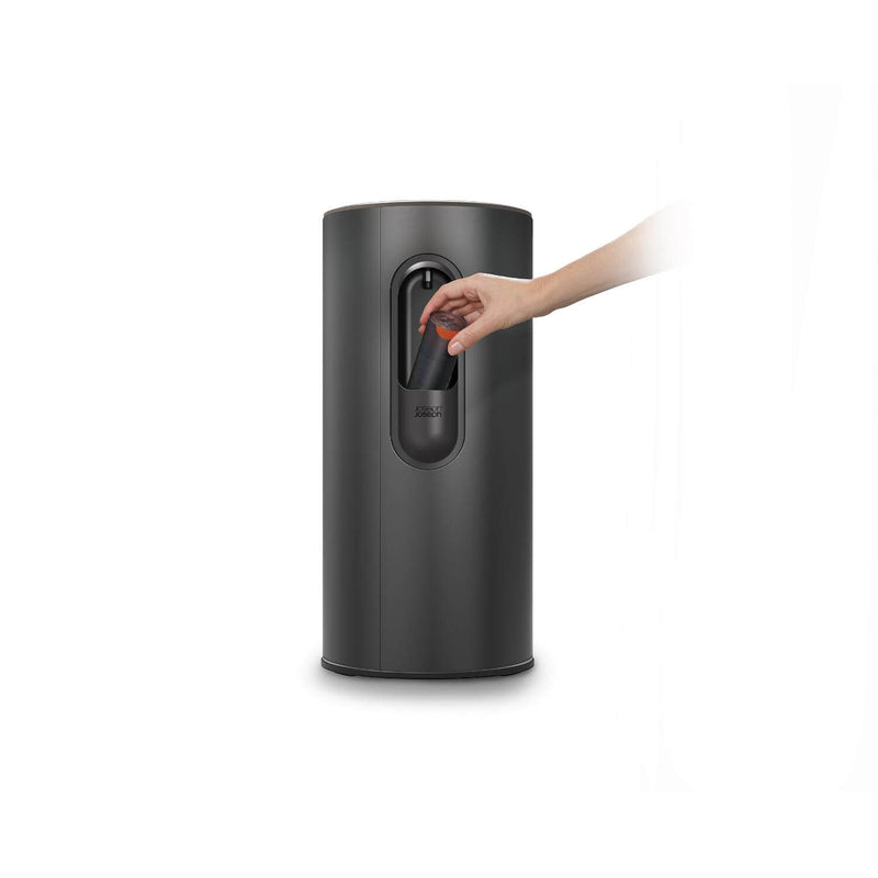 Joseph Joseph Arc 30 Litre Easy-Push Pedal Bin - Carbon Black