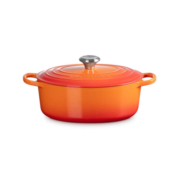 Le Creuset Signature Cast Iron 27cm Oval Casserole - Volcanic