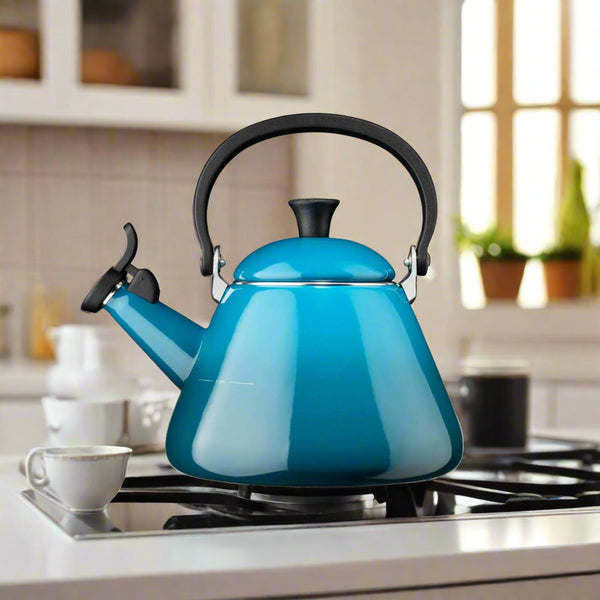 Le Creuset Kone Stove Top Kettle - Deep Teal