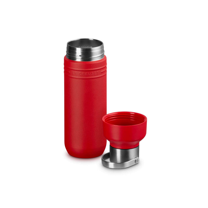 Le Creuset 'On The Go' 500ml Insulated Water Bottle - Cerise