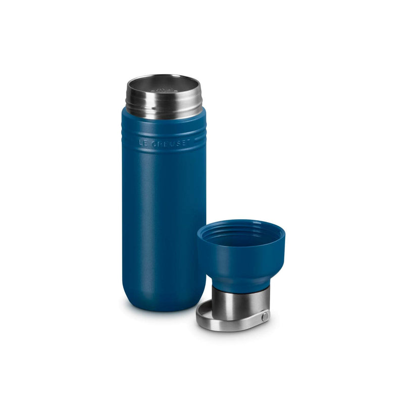 Le Creuset 'On The Go' 500ml Insulated Water Bottle - Deep Teal