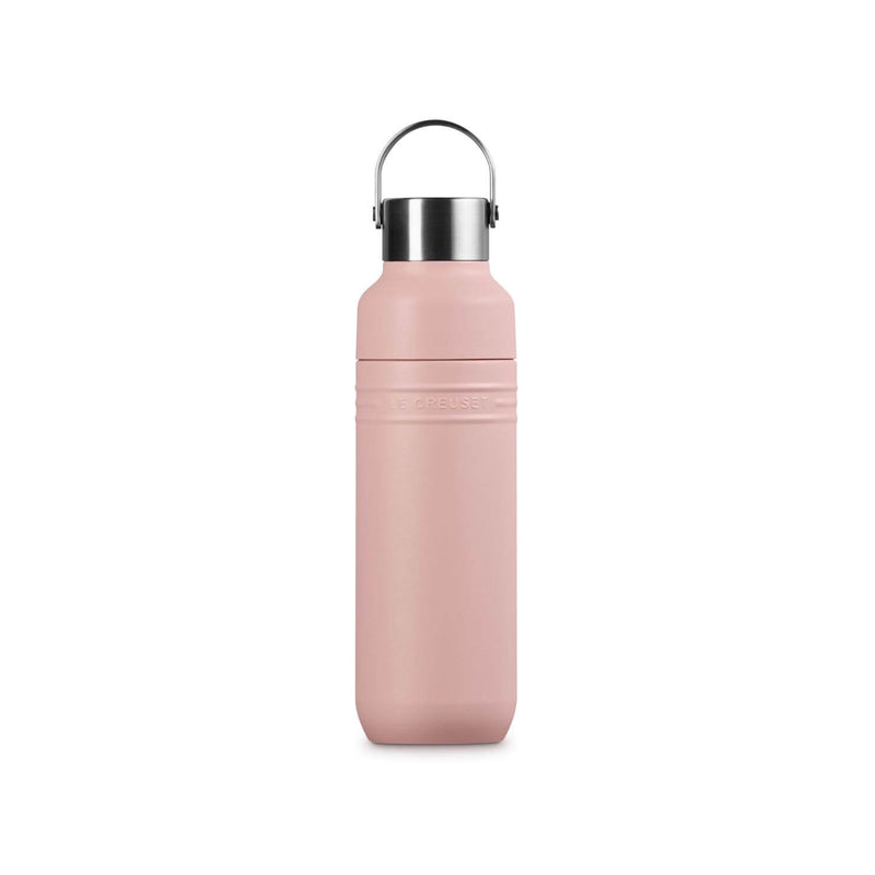 Le Creuset 'On The Go' 500ml Insulated Water Bottle - Shell Pink