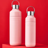 Le Creuset 'On The Go' 500ml Insulated Water Bottle - Shell Pink