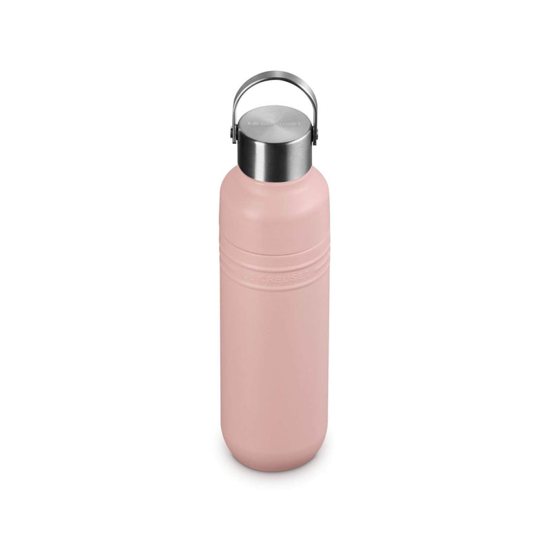 Le Creuset 'On The Go' 500ml Insulated Water Bottle - Shell Pink