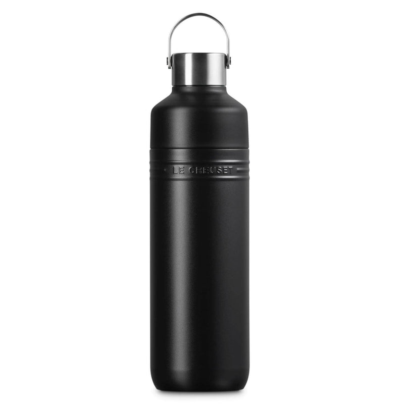 Le Creuset 'On The Go' 1-Litre Insulated Water Bottle - Satin Black