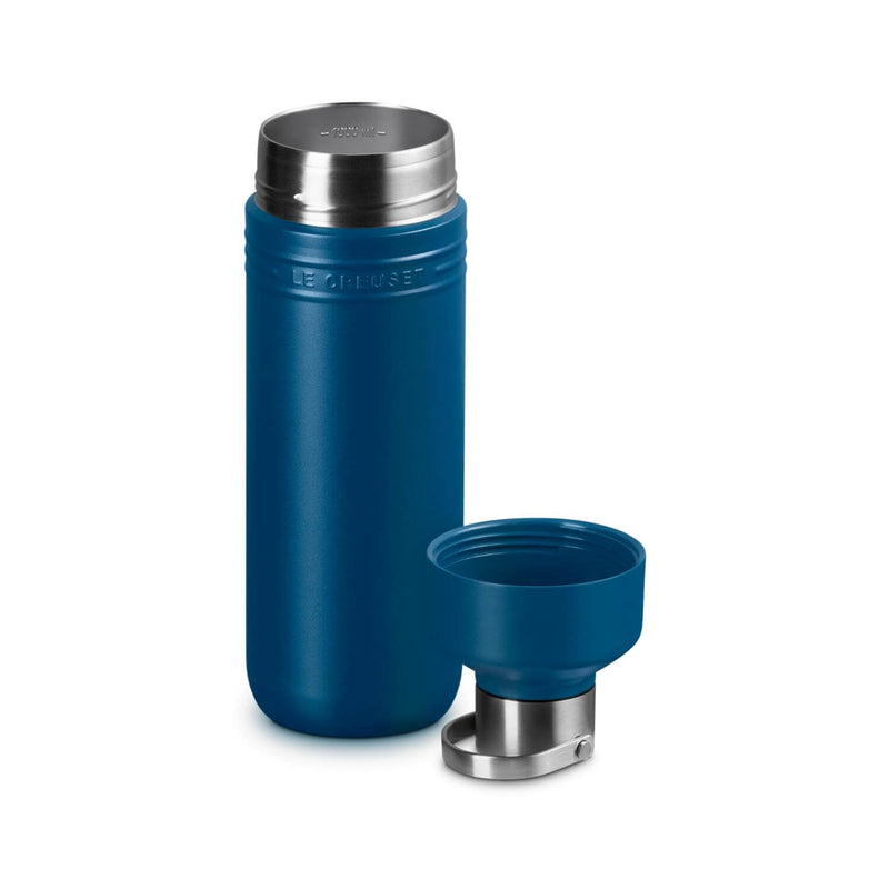 Le Creuset 'On The Go' 1-Litre Insulated Water Bottle - Deep Teal