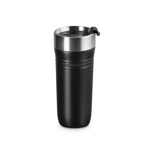 Le Creuset 'On The Go' 350ml Insulated Travel Mug - Satin Black