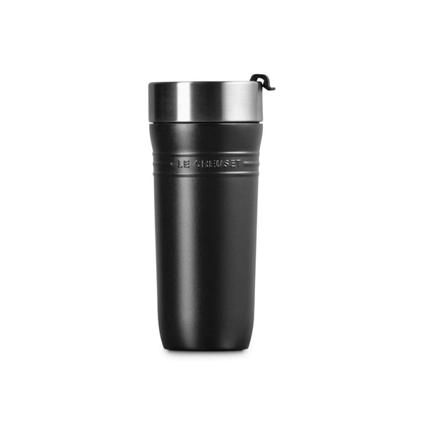 Le Creuset 'On The Go' 350ml Insulated Travel Mug - Satin Black