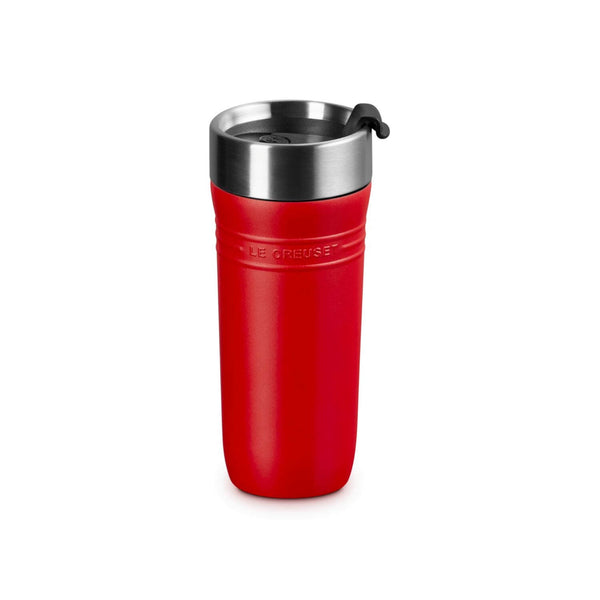 Le Creuset 'On The Go' 350ml Insulated Travel Mug - Cerise