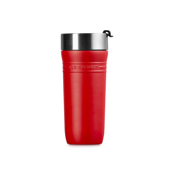 Le Creuset 'On The Go' 350ml Insulated Travel Mug - Cerise