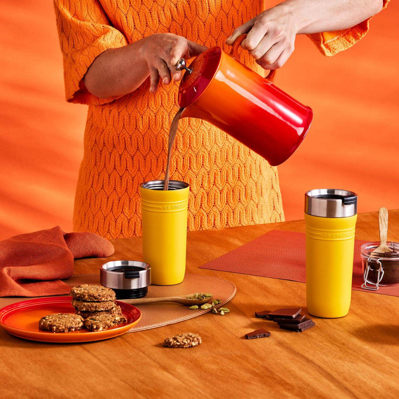 Le Creuset 'On The Go' 350ml Insulated Travel Mug - Nectar