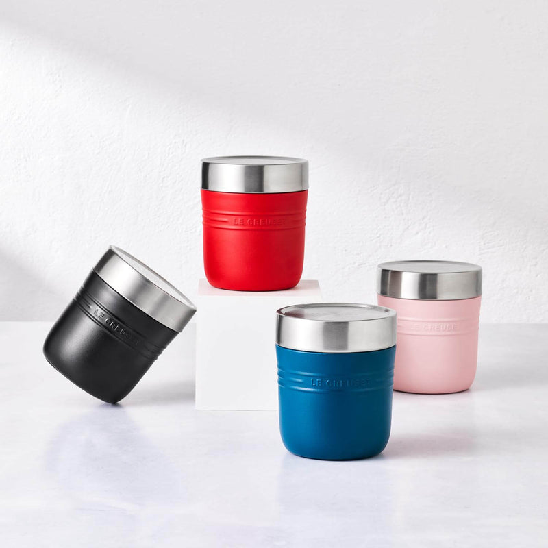 Le Creuset 'On The Go' 500ml Insulated Food Flask - Cerise