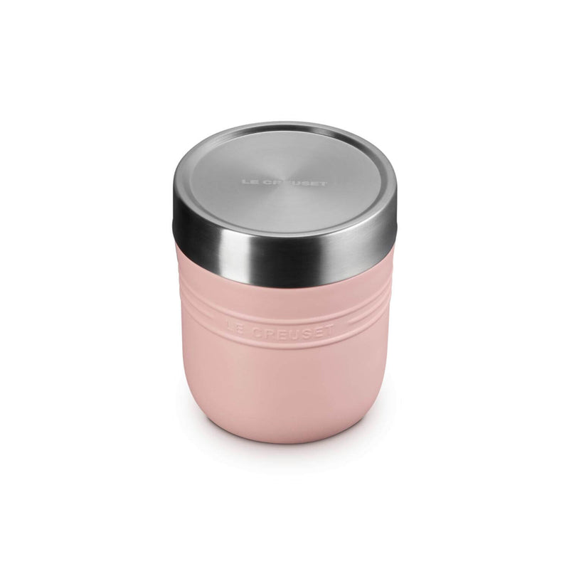 Le Creuset 'On The Go' 500ml Insulated Food Flask - Shell Pink