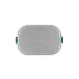 Le Creuset 'On The Go' Stainless Steel 900ml Rectangular Lunch Box - Deep Teal