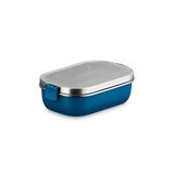 Le Creuset 'On The Go' Stainless Steel 900ml Rectangular Lunch Box - Deep Teal