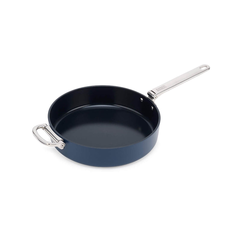 Joseph Joseph Space 28cm Non-Stick Folding Handle Frying Pan - Midnight Blue