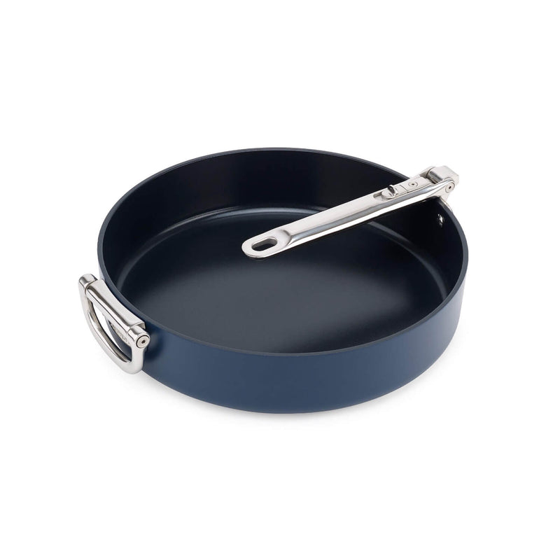 Joseph Joseph Space 30cm Non-Stick Folding Handle Frying Pan - Midnight Blue