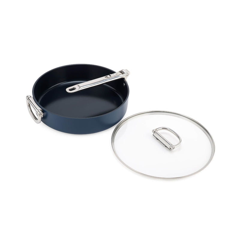 Joseph Joseph Space Folding Handle 3-Piece Cookware Set - Midnight Blue