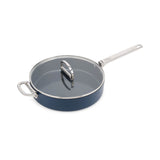 Joseph Joseph Space 28cm Non-Stick Folding Handle Saute Pan & Lid - Midnight Blue