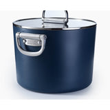 Joseph Joseph Space 25cm Non-Stick Folding Handle Stock Pot & Lid - Midnight Blue