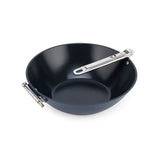 Joseph Joseph Space 32cm Non-Stick Wok - Midnight Blue