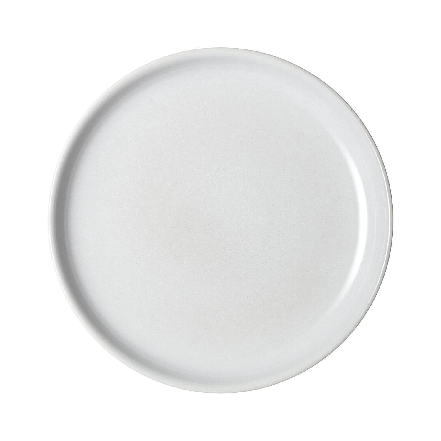 Buy Denby | Elements 26cm Coupe Dinner Plate - Stone White – Potters ...