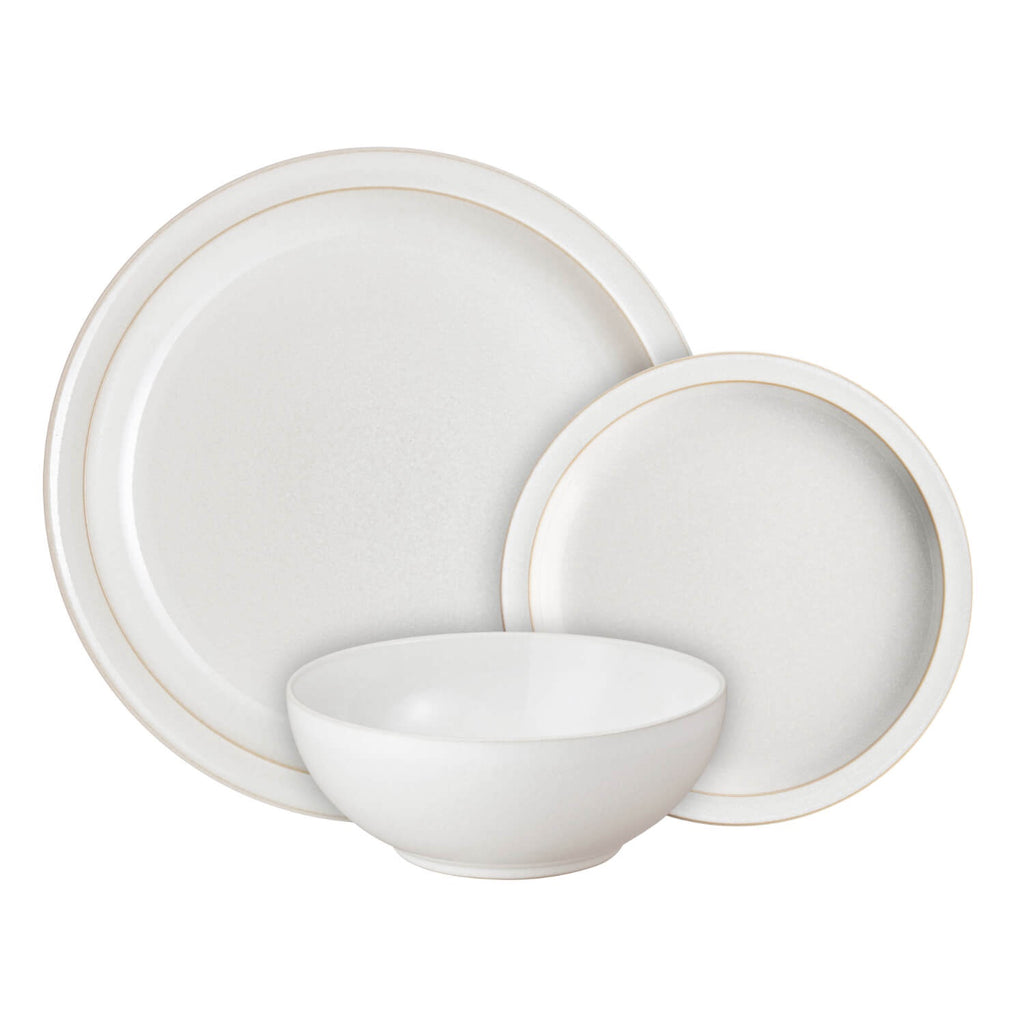 Black and white dinnerware set best sale