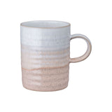 Denby Stoneware Kiln 370ml Ridged Mug - Coral